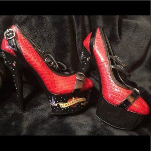 Penthouse Tattoo Art Platform Stilettos
